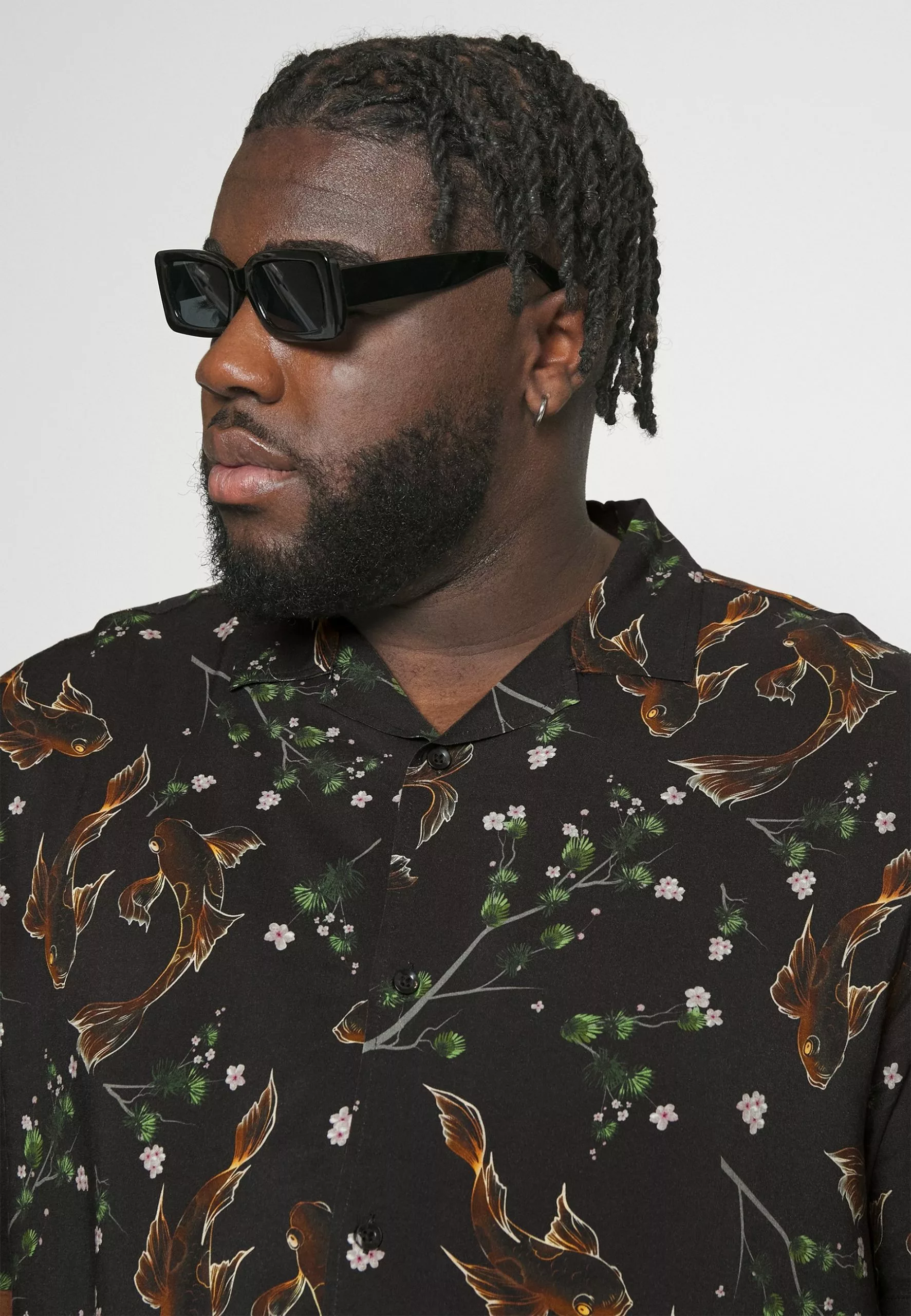 Pier One ASIAN PRINT RESORT - Overhemd - Black 5 Pier One ASIAN PRINT RESORT - Overhemd - Black - Afbeelding 4