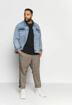 Pier One 2 PACK - T-shirt Basic - Black